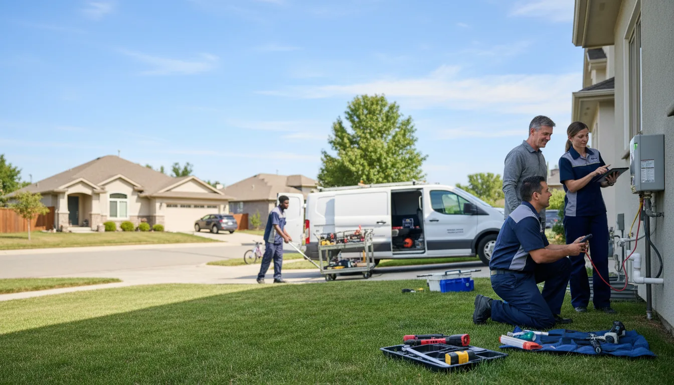 Tankless water heater service in Brookston, MN